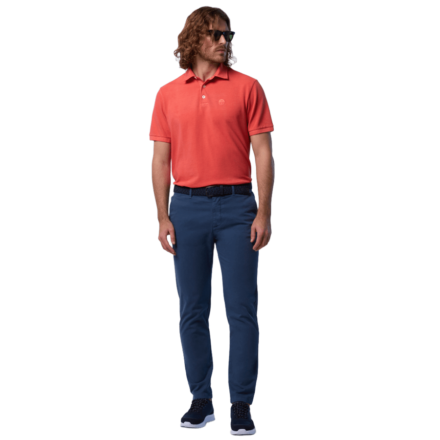 Polo Pique S/S Logo Paprika