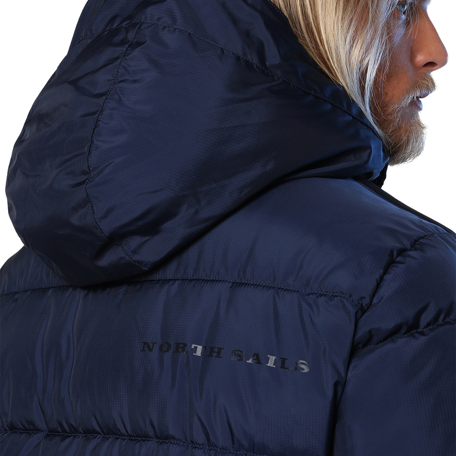 Chaqueta Olden Hooded Navy Blue