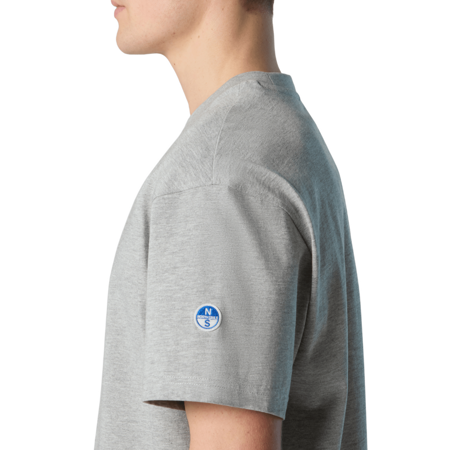 Polera S/S Grey Melange