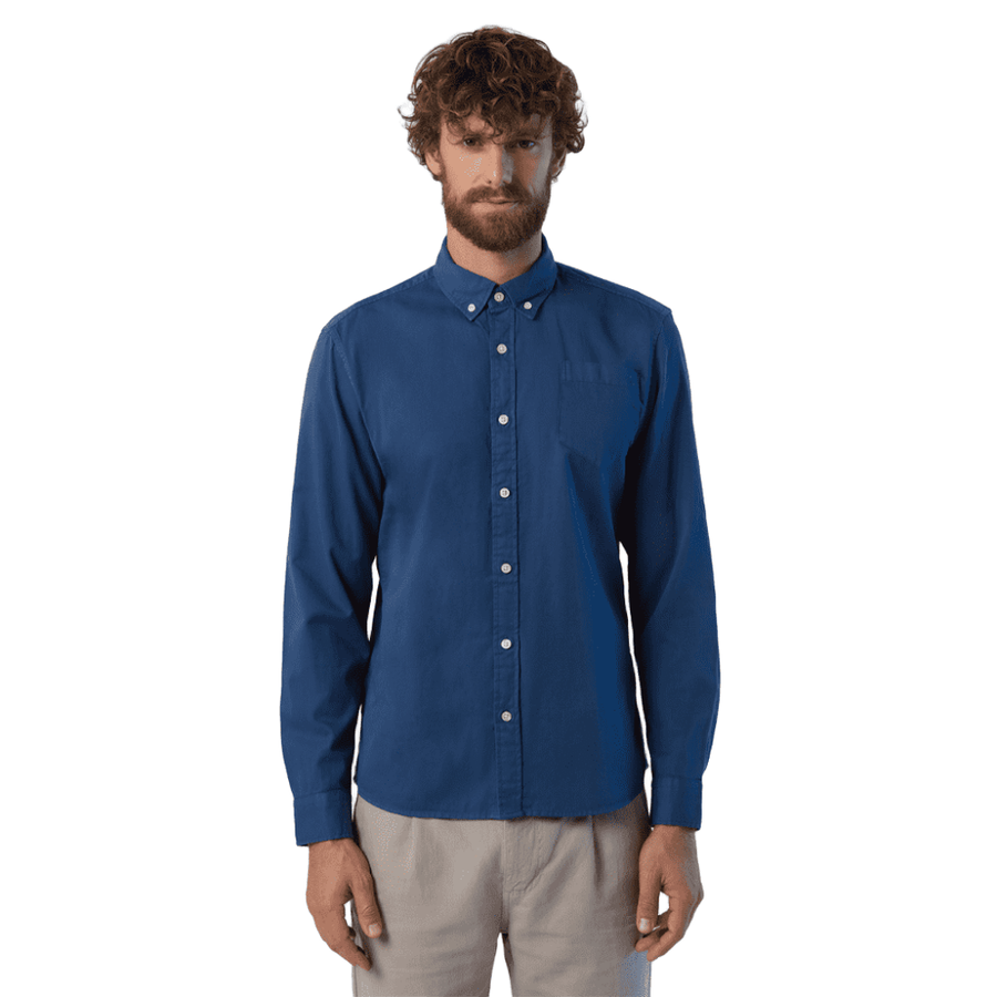 Camisa L/S Regular BD Dark Denim