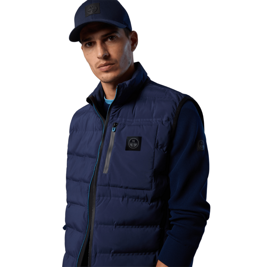 Chaqueta Sin Mangas Tiburon Navy Blue