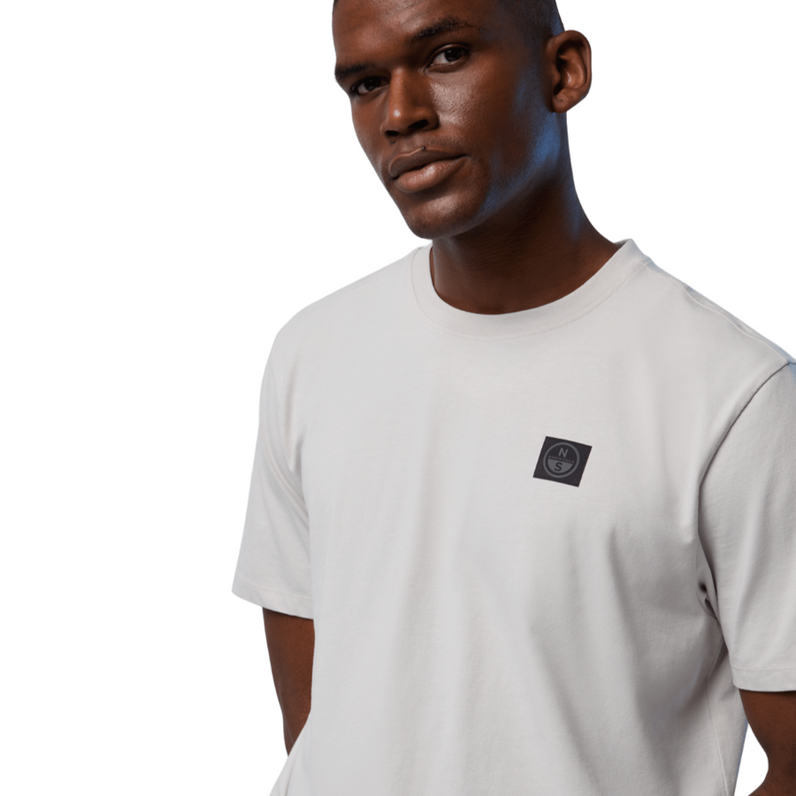 Polera S/S Logo Vapor Grey