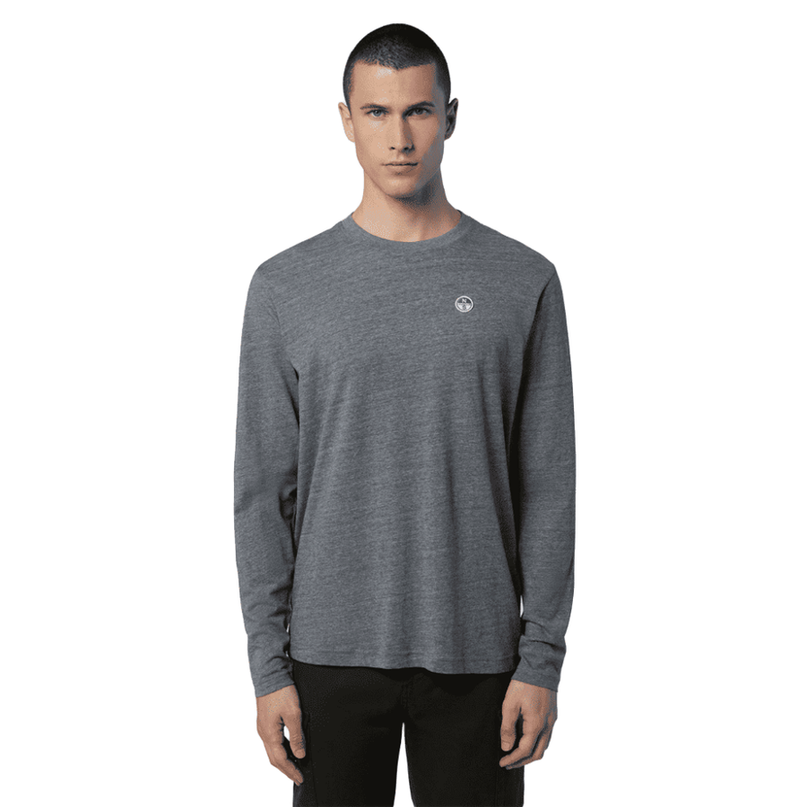 Polera L/S Basic Bollo Grey Melange