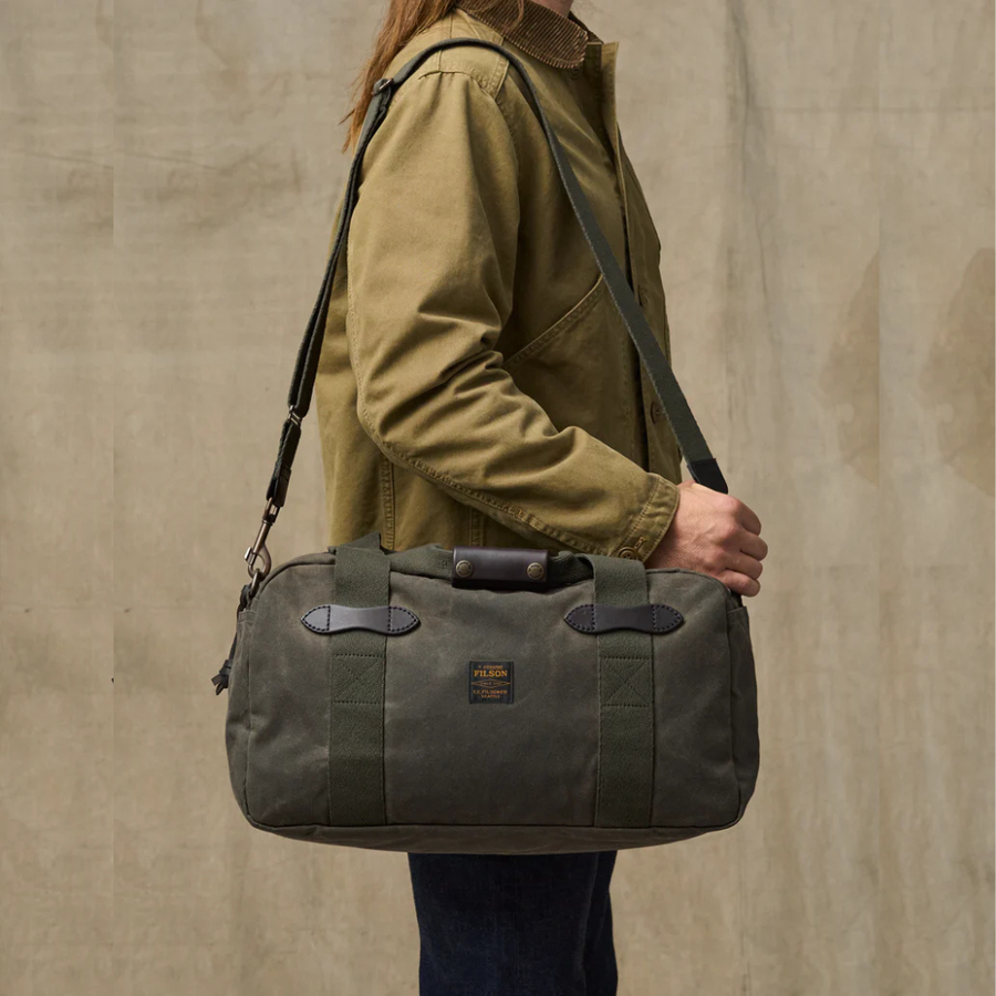 Bolso Tin Cloth Small Duffle Ottergreen