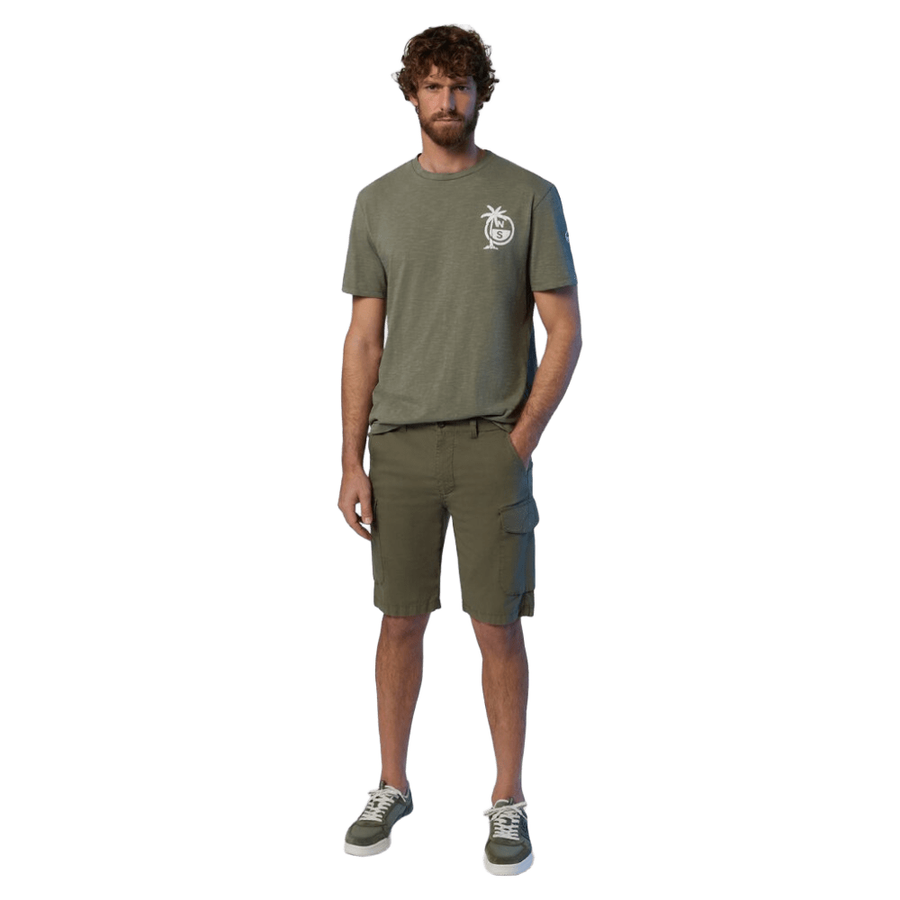 Polera S/S Slub Jersey Dusty Olive