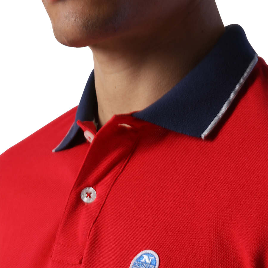 Polera Manga Larga Piqué Red