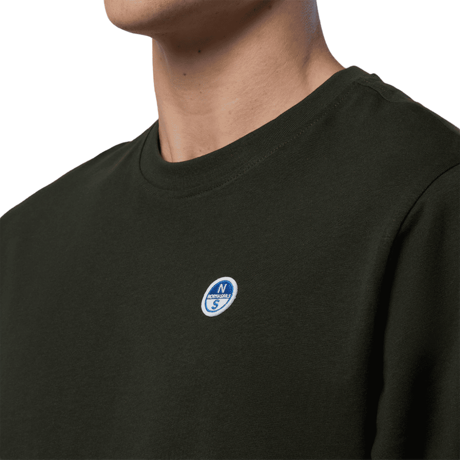 Polera L/S Basic Bollo Forest Green