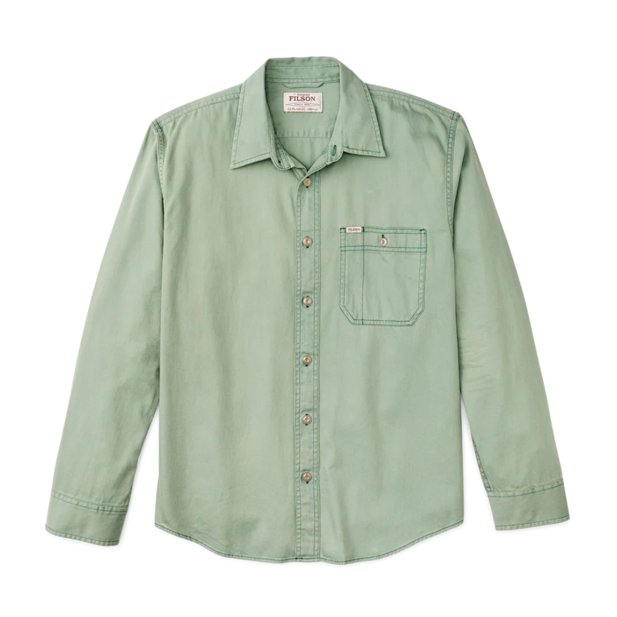 Camisa Shipwright Fine Twill Flint Green