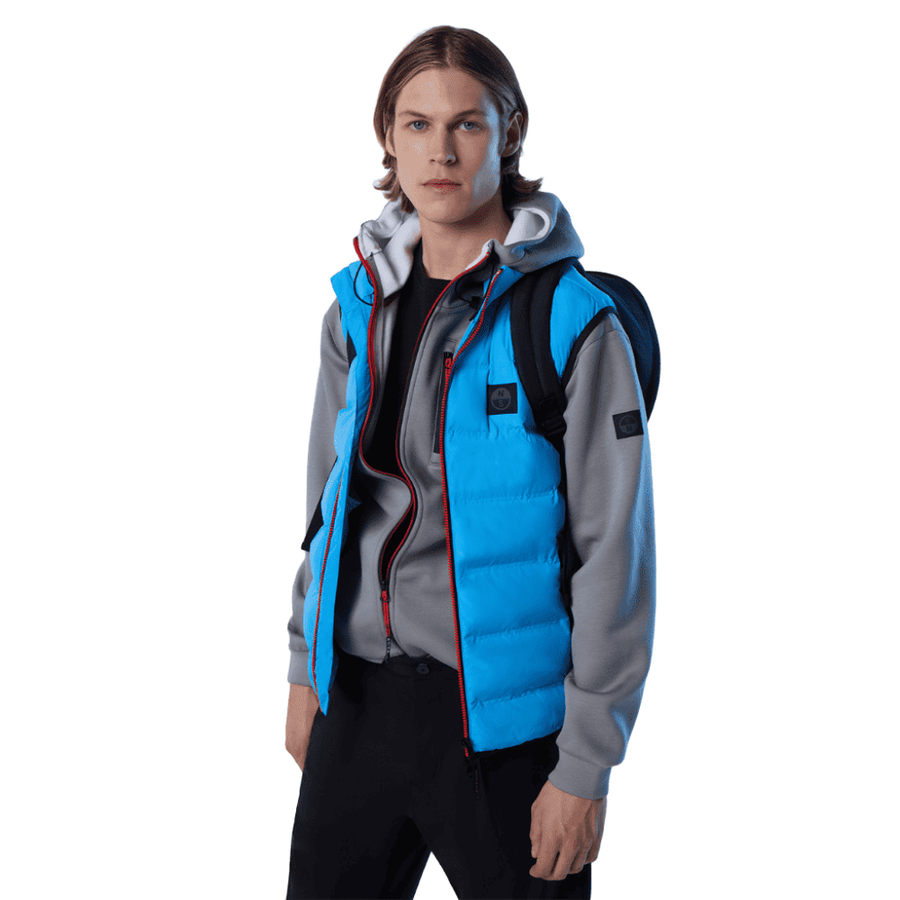 Chaqueta Sin Mangas Utility Azurro