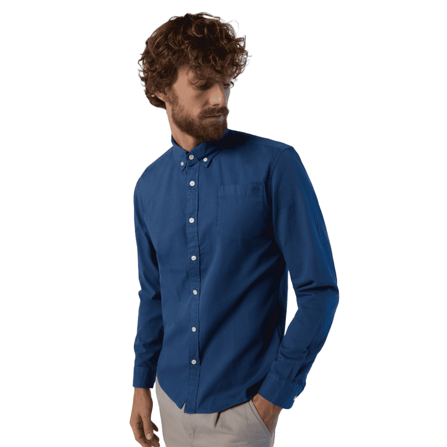 Camisa L/S Regular BD Dark Denim