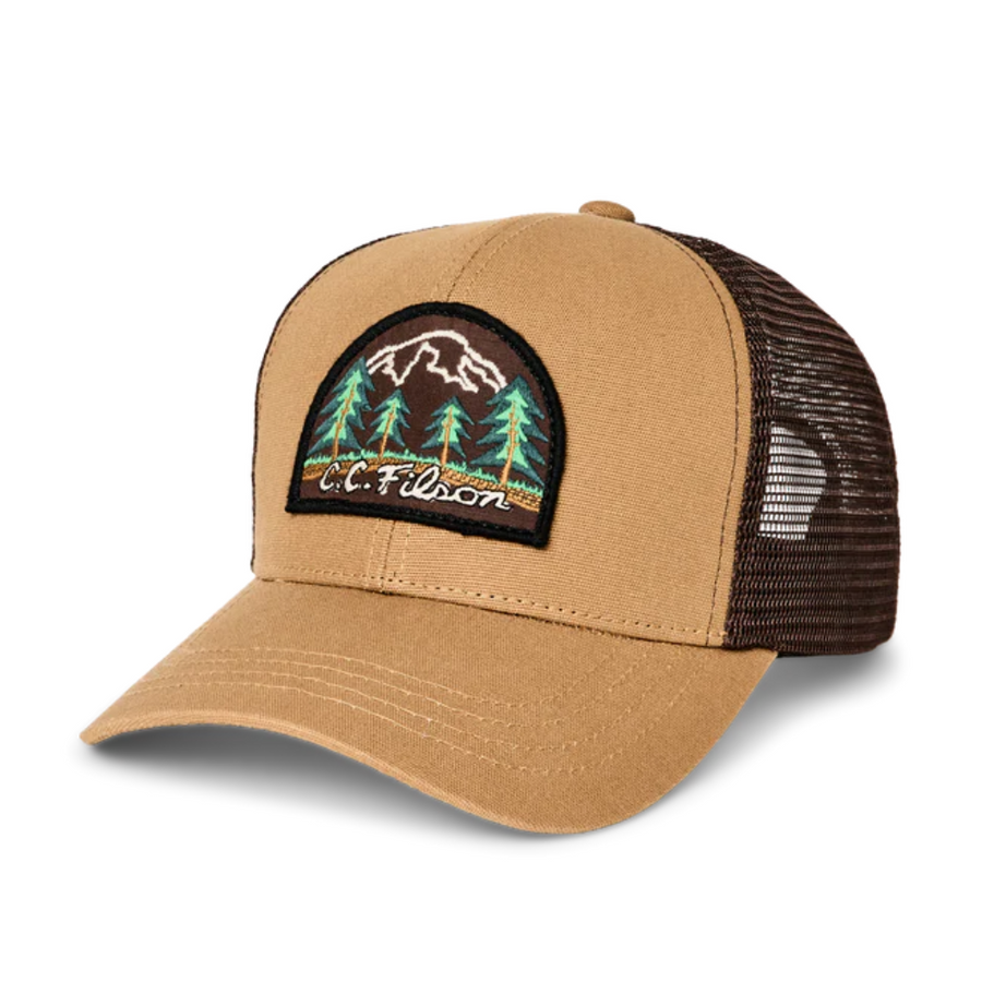 Jockey Logger Mesh Cap Wheat Wood