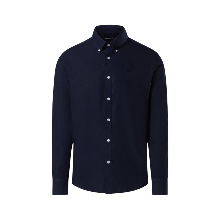 Camisa Regular Dark Denim