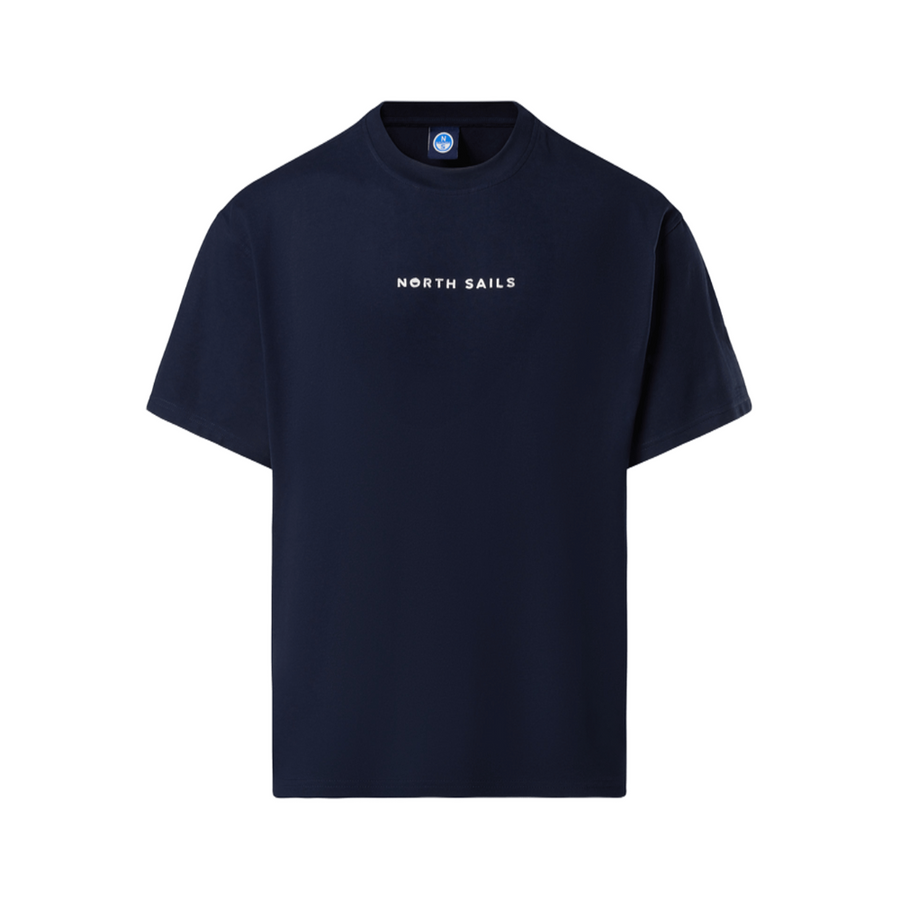 Polera S/S Graphic Navy Blue