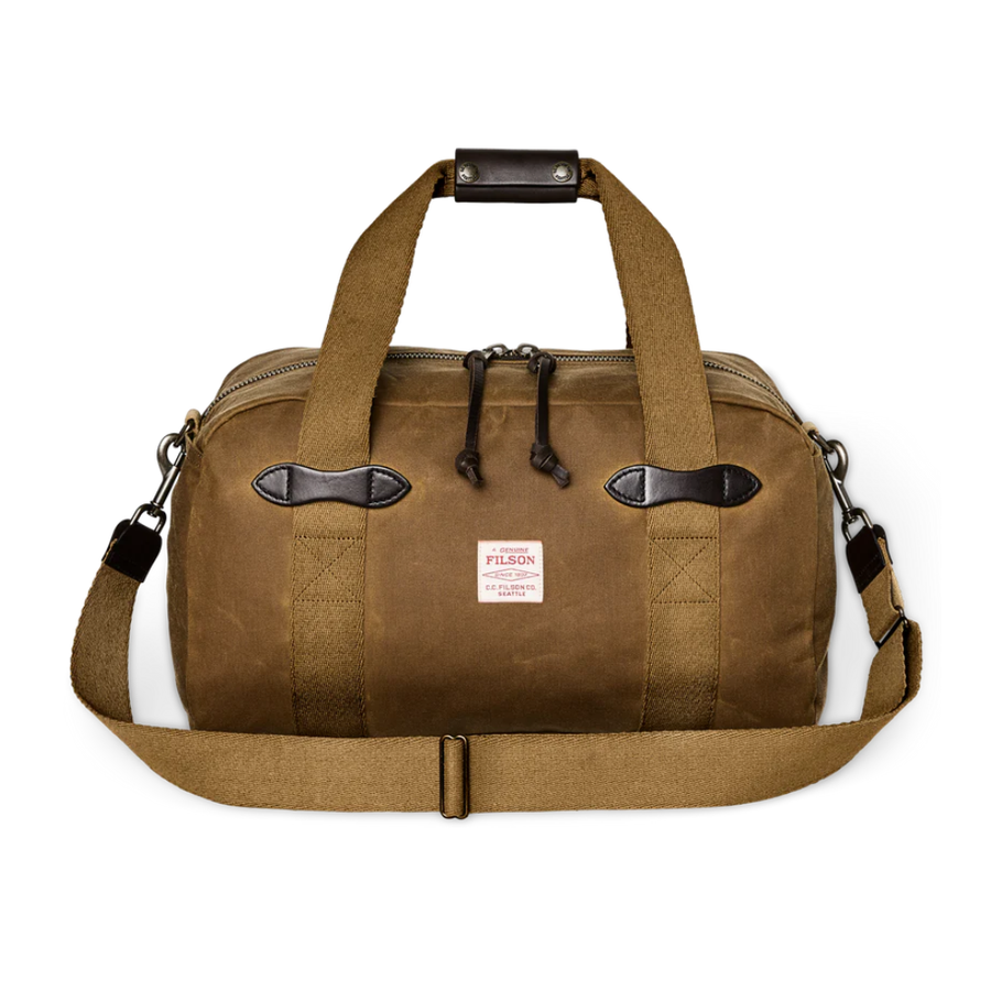 Bolso Tin Cloth Small Duffle Dark Tan