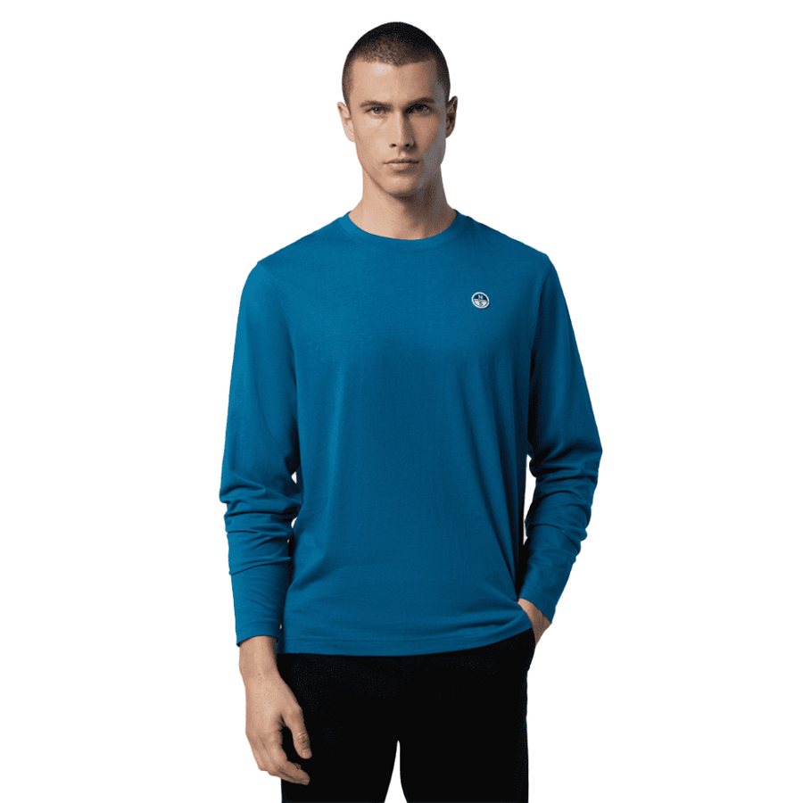 Polera L/S Basic Bollo Water Green
