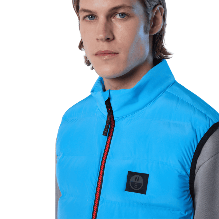 Chaqueta Sin Mangas Utility Azurro