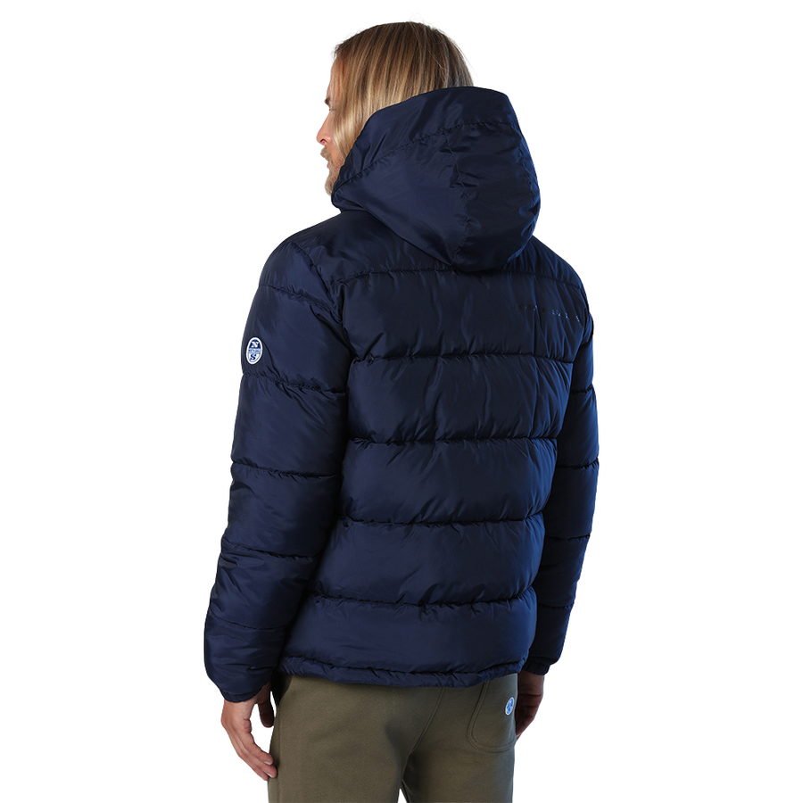 Chaqueta Olden Hooded Navy Blue