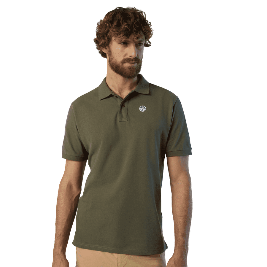 Polo Piqué S/S Dusty Olive