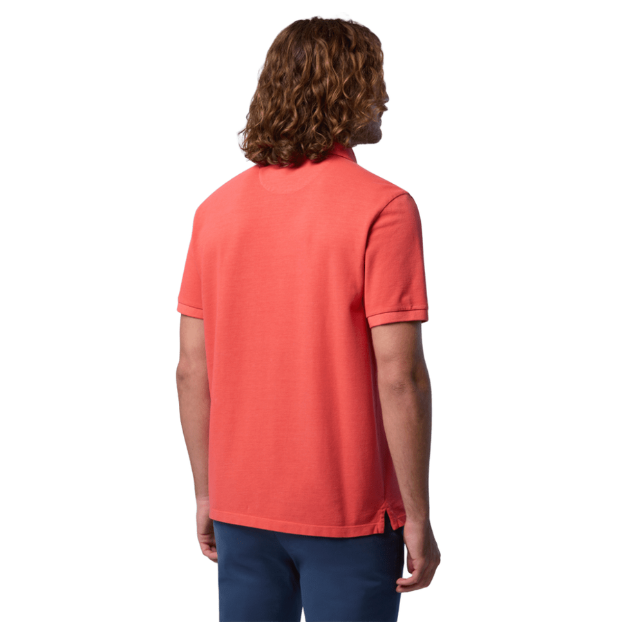 Polo Pique S/S Logo Paprika