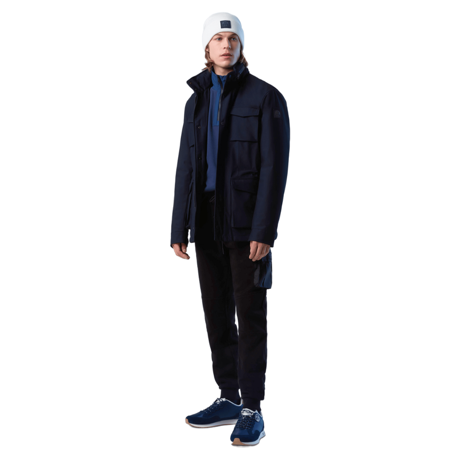 North Tech Field Jacket Navy