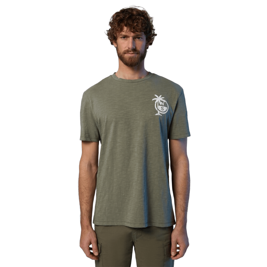 Polera S/S Slub Jersey Dusty Olive