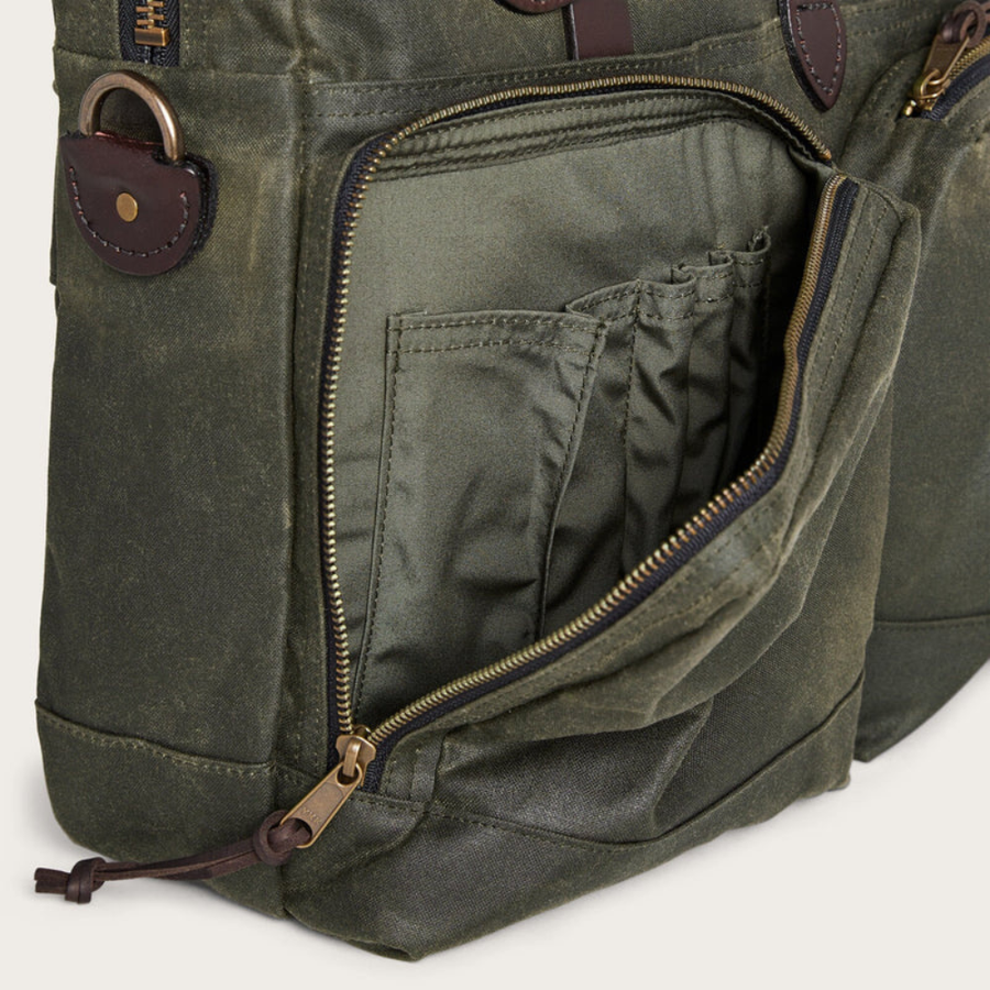 Maletín Tin Cloth 24 hour Briefcase Ottergreen