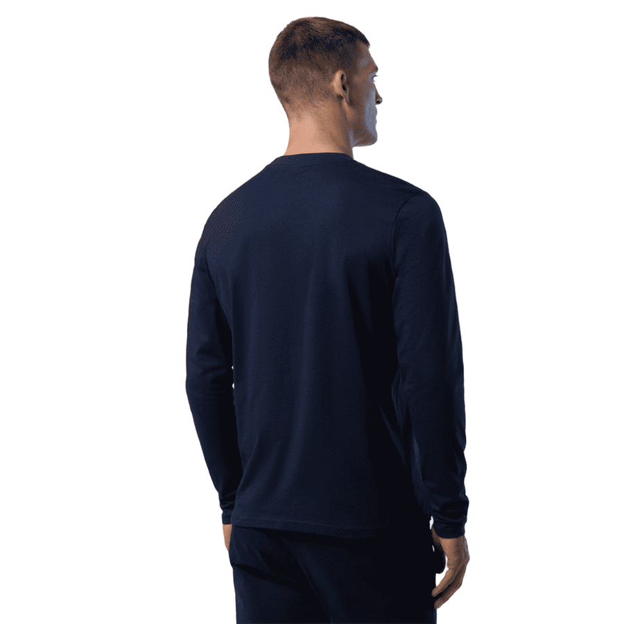 Polera L/S Basic Bollo Navy Blue