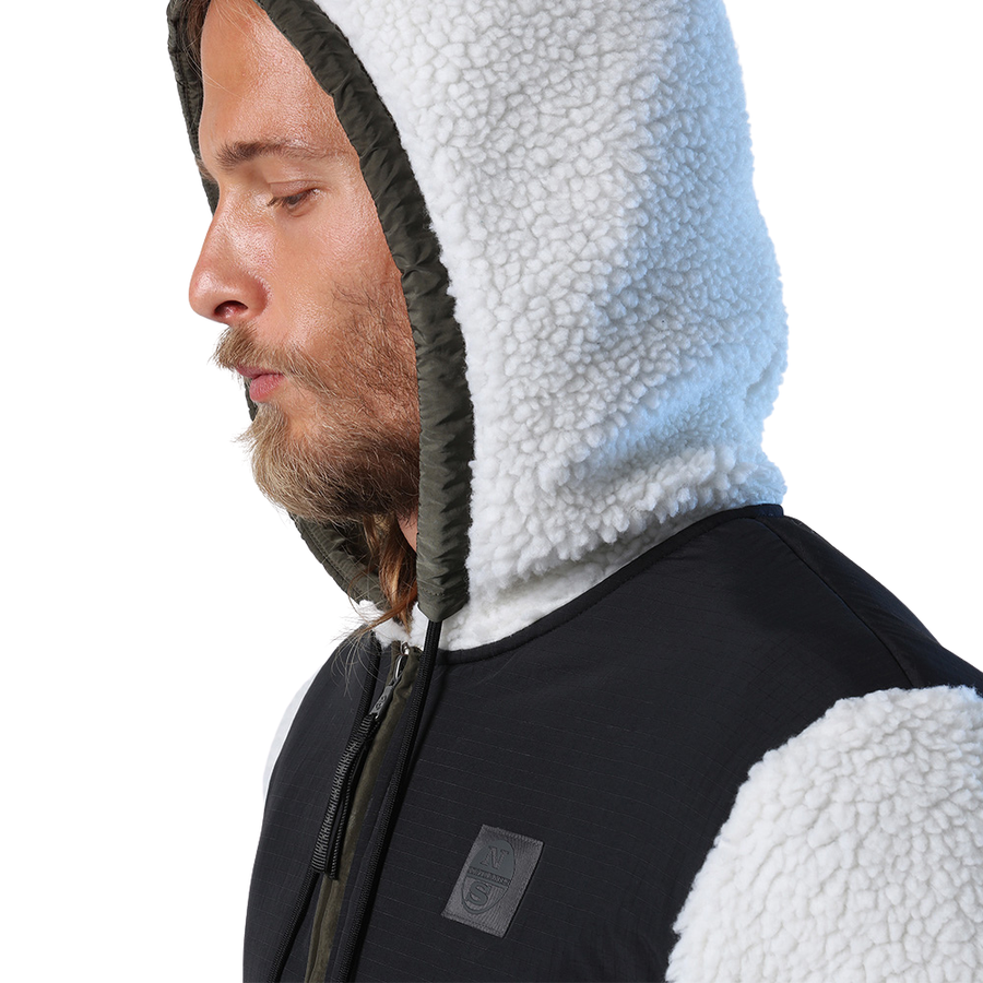 Fleece Hoodie Full Zip Marshmallow