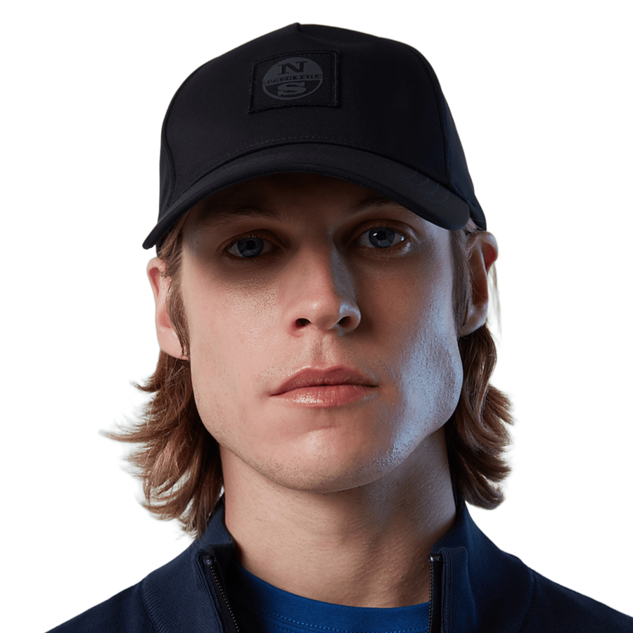 Baseball Cap Poliéster Black