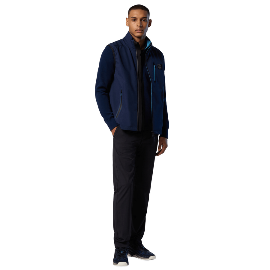 Chaqueta Sin Mangas Marin Utility Navy Blue