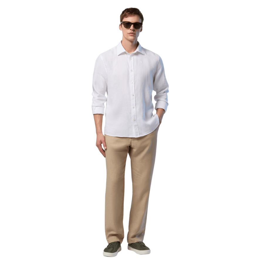Camisa Spread Collar Regular White