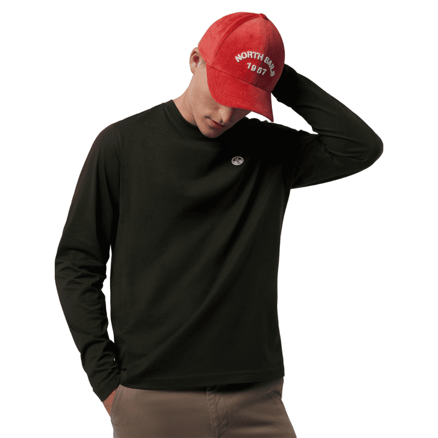 Polera L/S Basic Bollo Forest Green