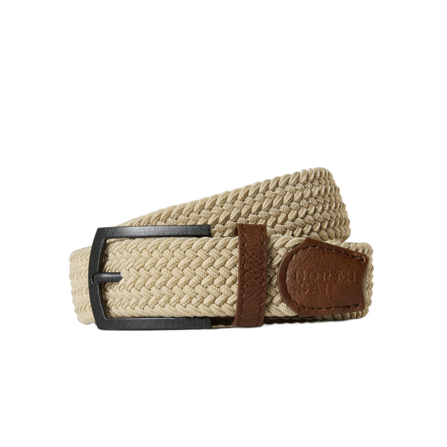 Belt W/Elastic Chino Beige