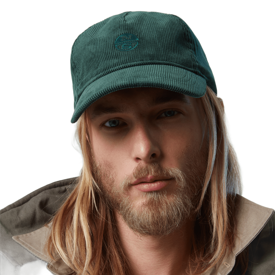 Baseball Cap Corduroy Lake Green