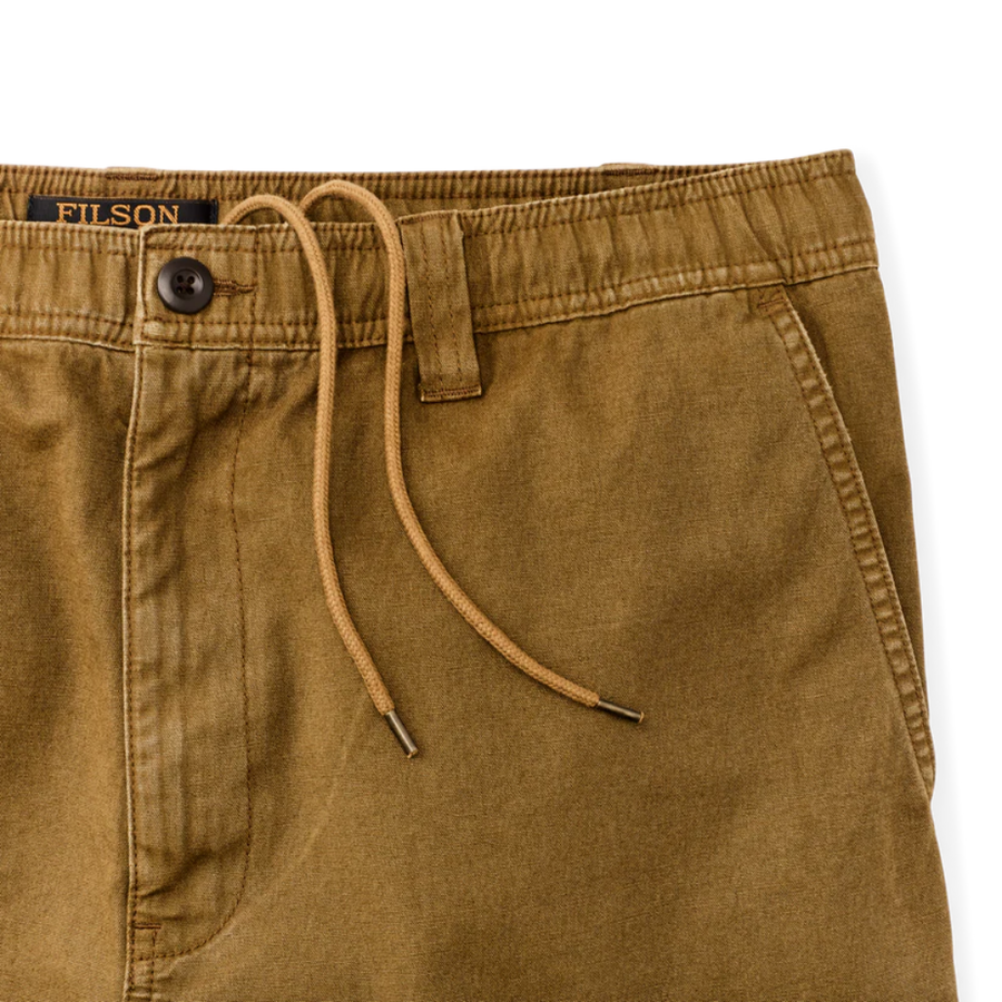 Short Oakville Canvas Bronze Brown