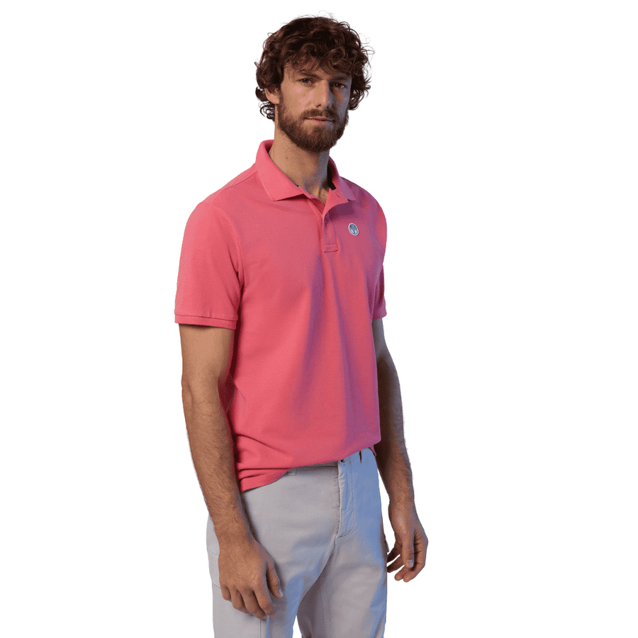 Polo Piqué S/S Calypso Coral