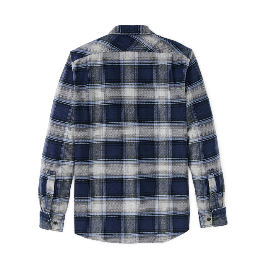 Camisa Vintage Flannel Work Light Blue