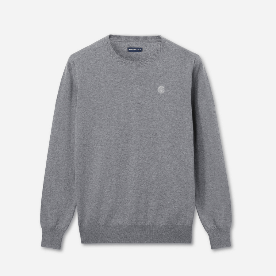 Sweater Cotton & Wool Jumper Gray North Sails Outbrands