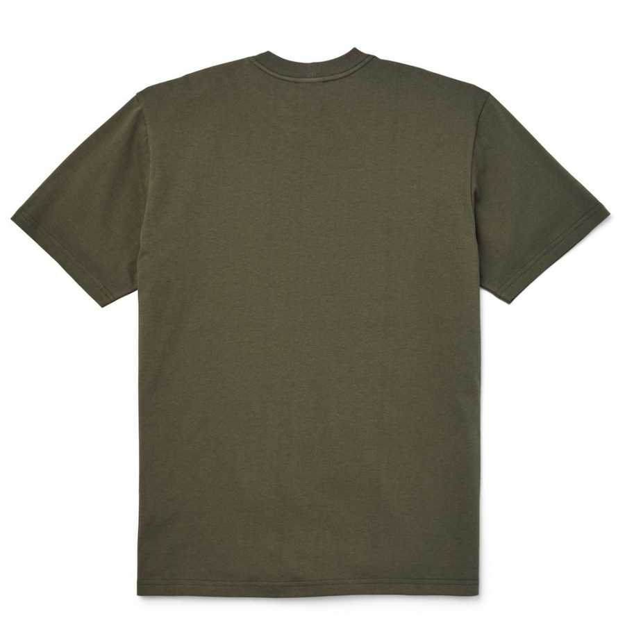 Polera Pioneer Graphic Stn Brn Saw