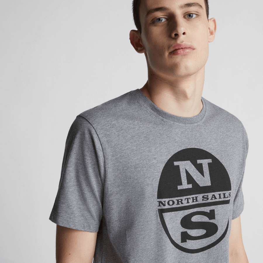 Polera Organic Jersey Gray North Sails Outbrands