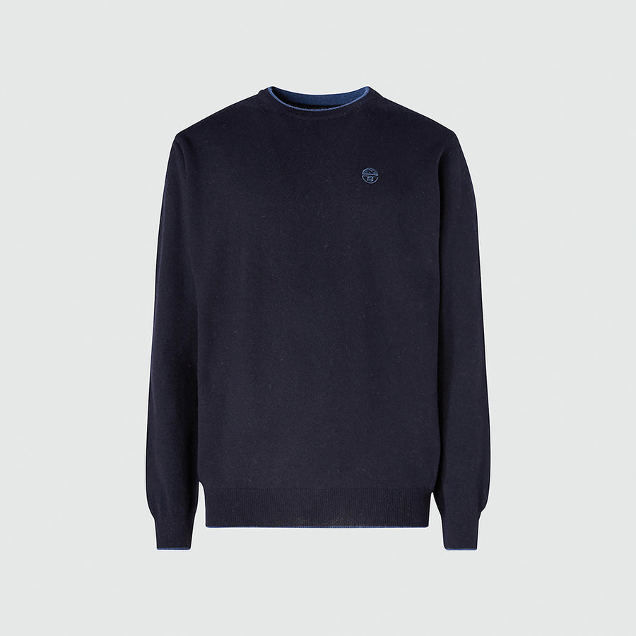 Sweater Crewneck Navy Blue