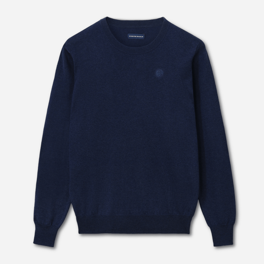 Sweater Cotton & Wool Jumper Navy North Sails Outbrands