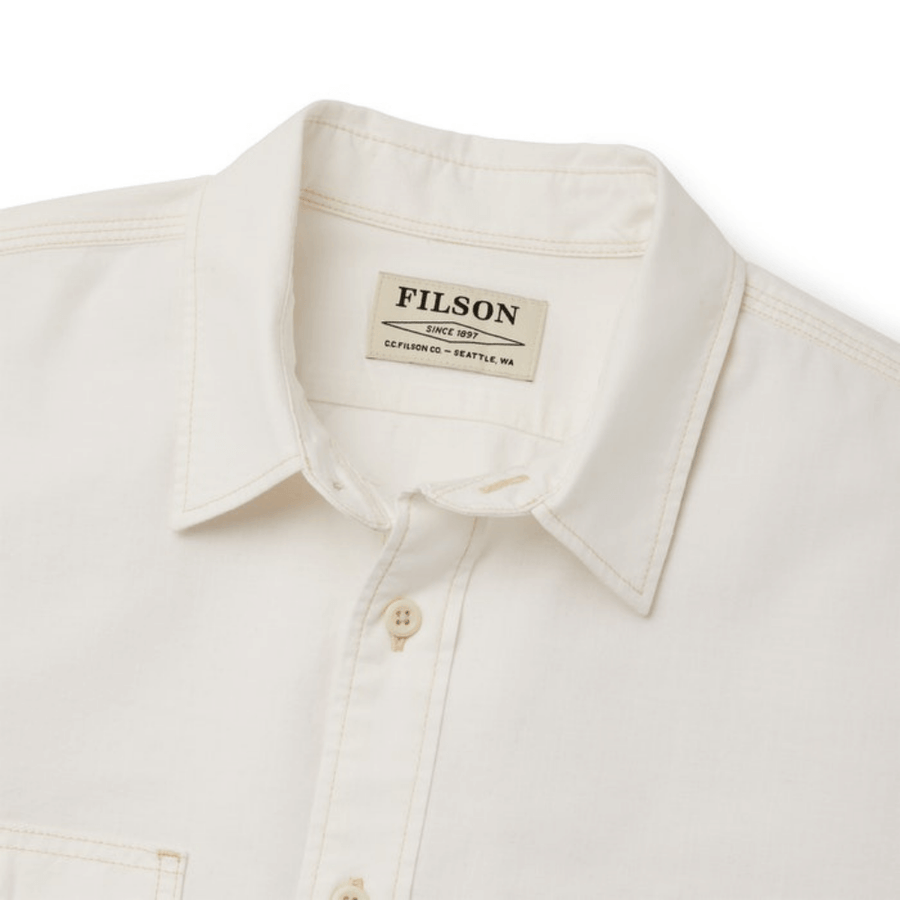 Camisa Chambray CPO White Shirt Filson Outbrands