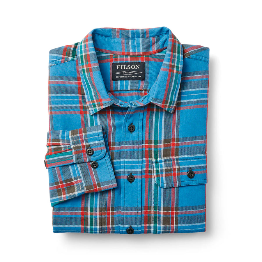 Camisa Scout Shirt Blue Filson Outbrands