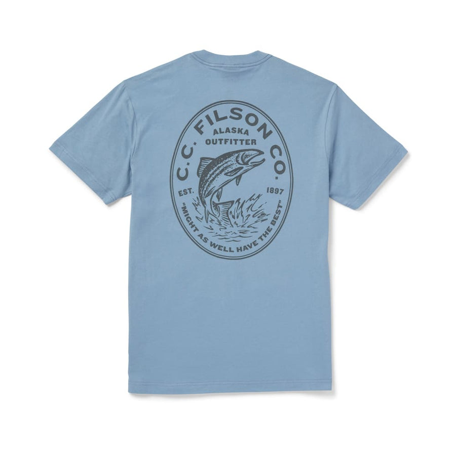 Polera s/s Ranger Graphic T-Shirt Blue Fish Filson Outbrands