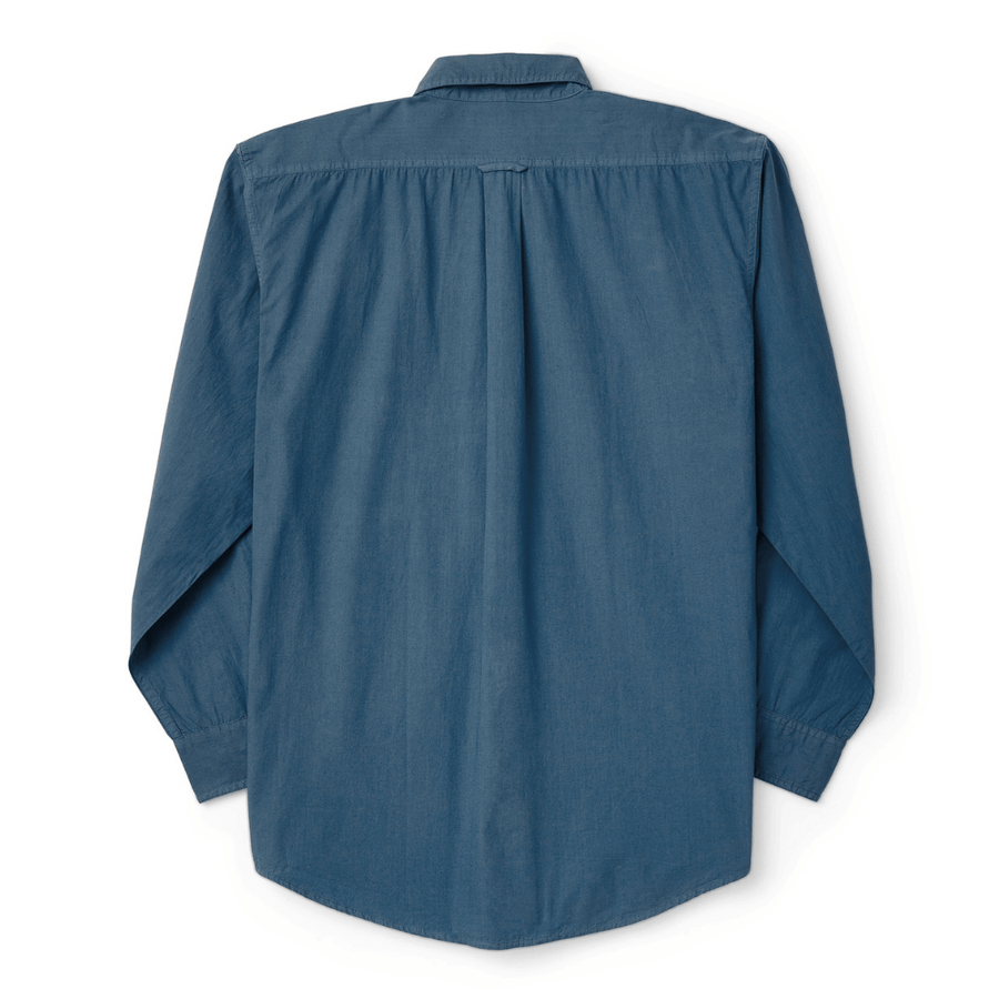Filson's Washed Feather Cloth Shirt Teal Filson Outbrands