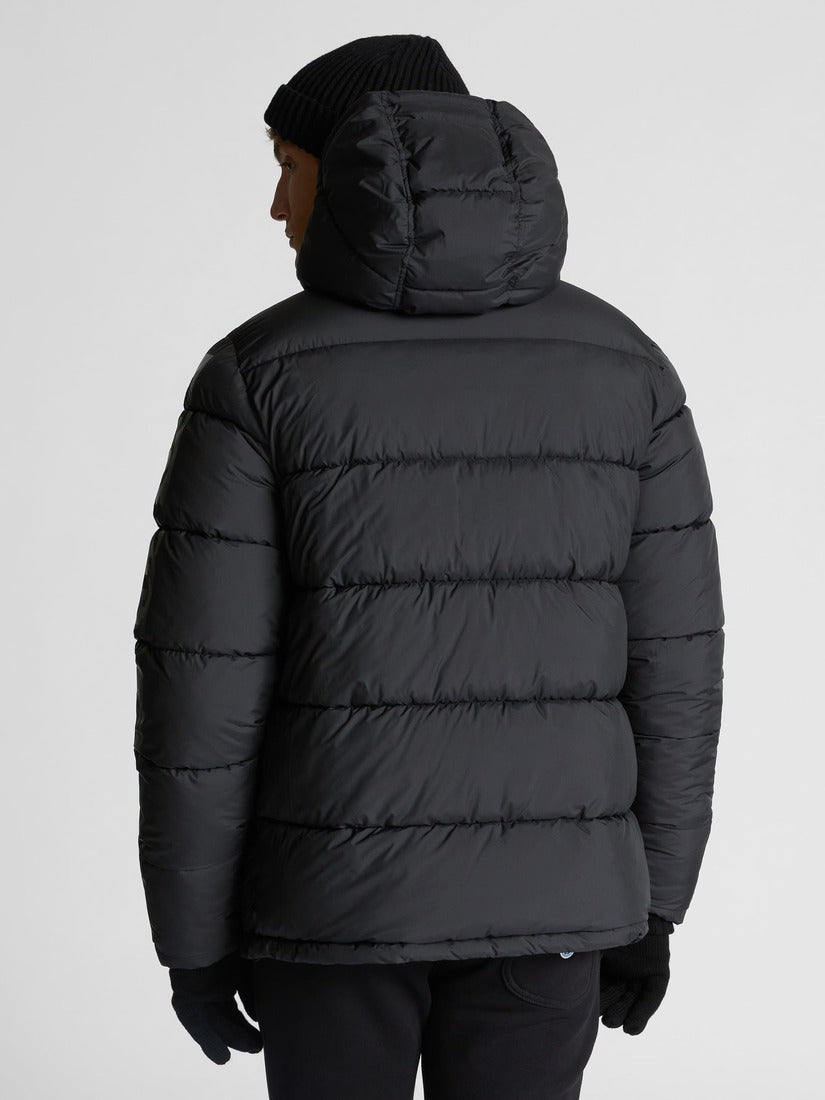 Chaqueta Acolchada Dock Hooded Jacket Black North Sails Outbrands