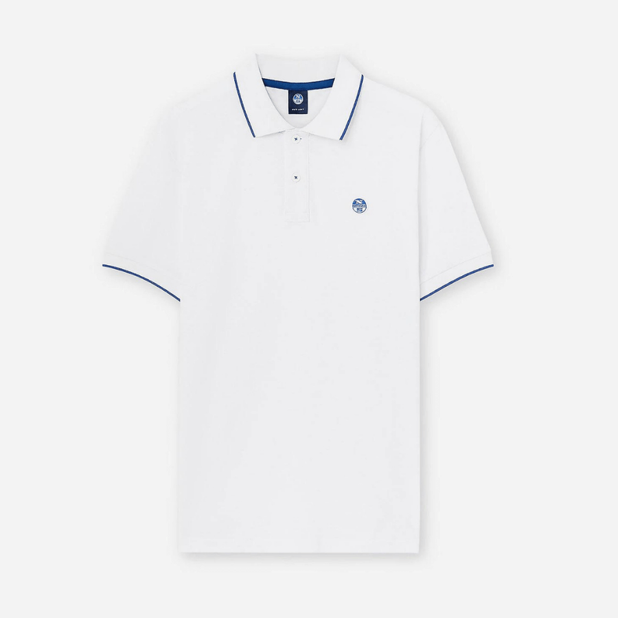 Polera Organic Piqué White