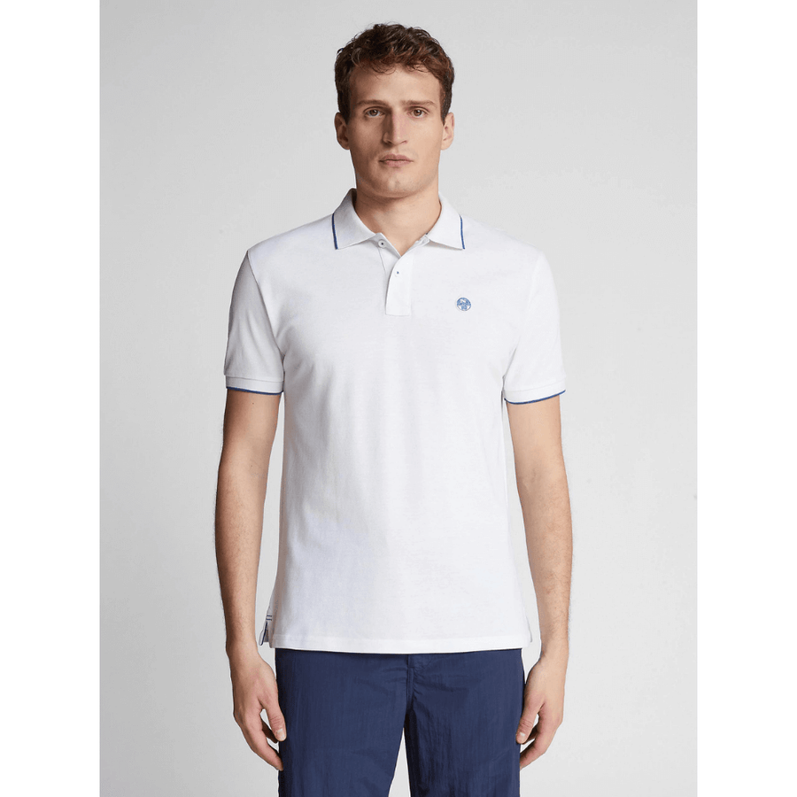 Polera Organic Piqué White